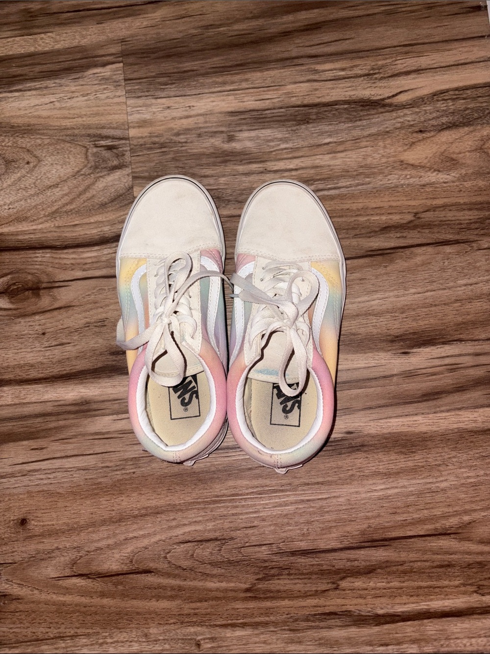 Colourful Tie-Dye Vans